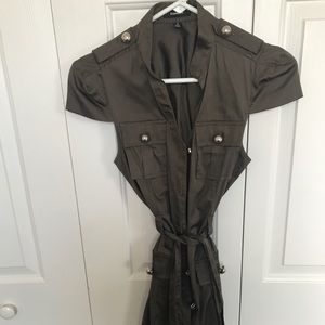 Express Army Dress NWOT SIZE 2